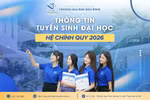 Trường Đại học Hòa Bình tuyển sinh đại học chính quy năm 2026 với 04 phương thức xét tuyển