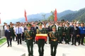 Lễ thượng cờ và gắn biển công trình Cột cờ A Pa Chải