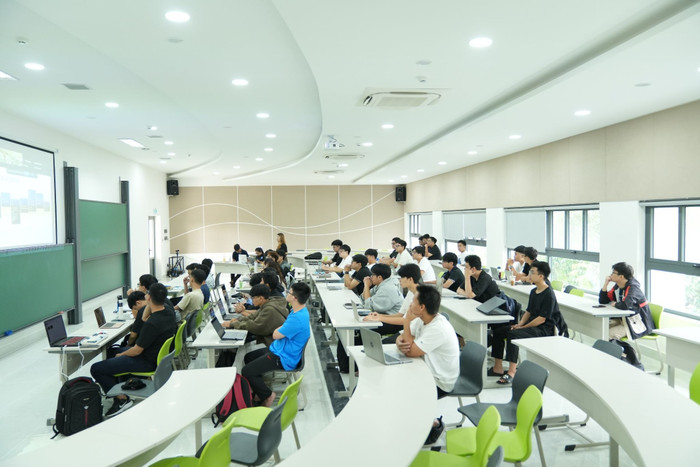 Chương trình liên kết quốc tế góp phần xây dựng môi trường học tập quốc tế ngay tại Việt Nam. Ảnh: NTCC. Chương trình liên kết quốc tế góp phần xây dựng môi trường học tập quốc tế ngay tại Việt Nam. Ảnh: NTCC.