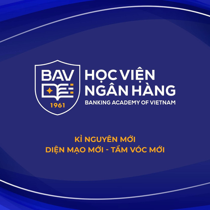 Logo mới của Học viện Ngân hàng. Ảnh: website nhà trường. Logo mới của Học viện Ngân hàng. Ảnh: website nhà trường.