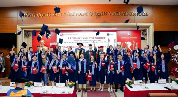 Việt Nam hiện có nền tảng thuận lợi để thúc đẩy hợp tác đào tạo quốc tế. Ảnh minh họa: Trường Đại học Ngoại thương. 04122023035035-b93fd4201f1eb640ef0f.jpg
