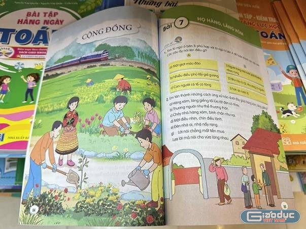 Sách giáo khoa Cánh Diều nhận được sự đánh giá cao từ học sinh. Ảnh minh hoạ: Đào Hiền. gdvn-dao-hien-sgk-canh-dieu.jpg