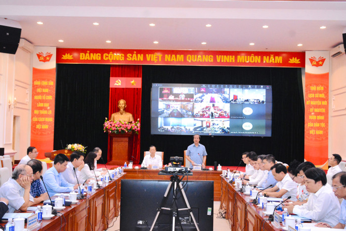 Hội nghị được tổ chức theo hình thức trực tiếp và trực tuyến. Ảnh: Bộ GD&ĐT. dsc-3625.jpg