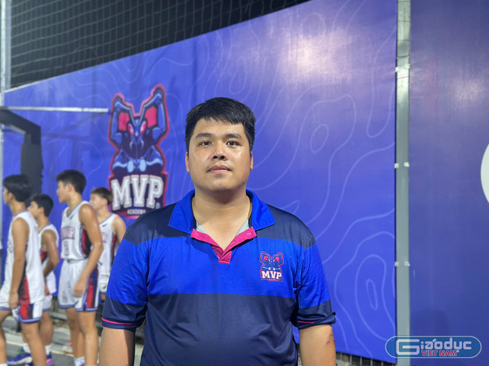 Anh Nguyễn Vũ Huy – huấn luyện viên đội bóng rổ MVP. gdvn-1-7721.jpg