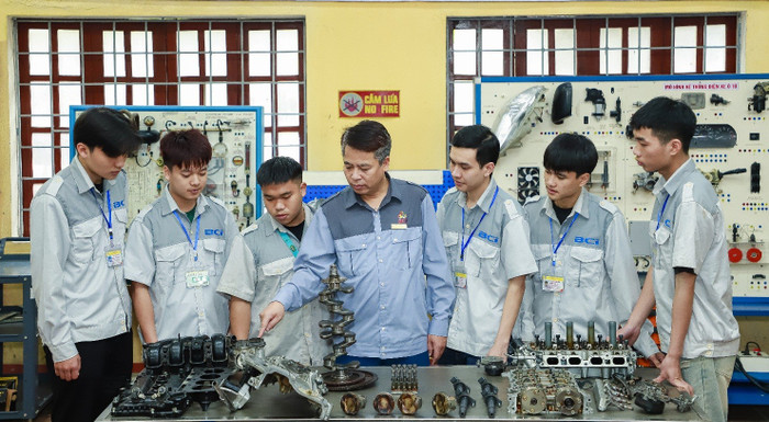 Cơ chế chưa rõ ràng khiến doanh nghiệp thiếu động lực khi tham gia đào tạo tại trường nghề. Ảnh: Trường Cao đẳng Công nghiệp Bắc Ninh Cơ chế chưa rõ ràng khiến doanh nghiệp thiếu động lực khi tham gia đào tạo tại trường nghề. Ảnh: Trường Cao đẳng Công nghiệp Bắc Ninh
