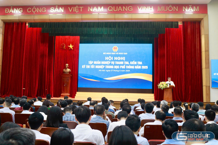 Toàn cảnh hội nghị. Ảnh: Doãn Nhàn gdvn-z6643080371942-8c8bb21e1b796d34e7cc7b53ee7f6c20.jpg