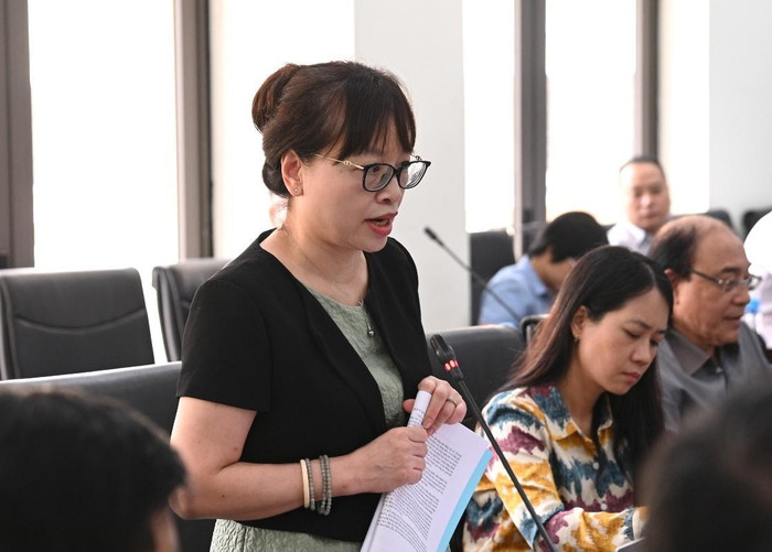 Phó giáo sư, Tiến sĩ Nguyễn Thị Quế Anh - Nguyên Hiệu trưởng Trường Đại học Luật, Đại học Quốc gia Hà Nội chia sẻ tại toạ đàm Phó giáo sư, Tiến sĩ Nguyễn Thị Quế Anh - Nguyên Hiệu trưởng Trường Đại học Luật, Đại học Quốc gia Hà Nội chia sẻ tại toạ đàm