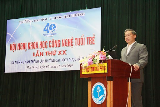 Phó giáo sư, Tiến sĩ Nguyễn Văn Khải - Hiệu trưởng Trường Đại học Y Dược Hải Phòng. Ảnh: website nhà trường thay-khai.jpg