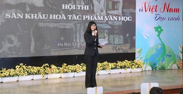 Cô Nguyễn Thị Vân Hồng - Hiệu trưởng Trường Trung học cơ sở Chương Dương ( Hà Nội). Ảnh: NVCC Cô Nguyễn Thị Vân Hồng - Hiệu trưởng Trường Trung học cơ sở Chương Dương ( Hà Nội). Ảnh: NVCC