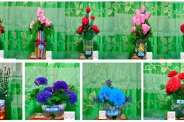 Cô giáo mầm non phát triển mô hình “Vì môi trường xanh” để tái chế rác thải 