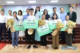 Tạp chí điện tử Giáo dục Việt Nam trao giải Cuộc thi viết "Sống đẹp - Sống xanh"