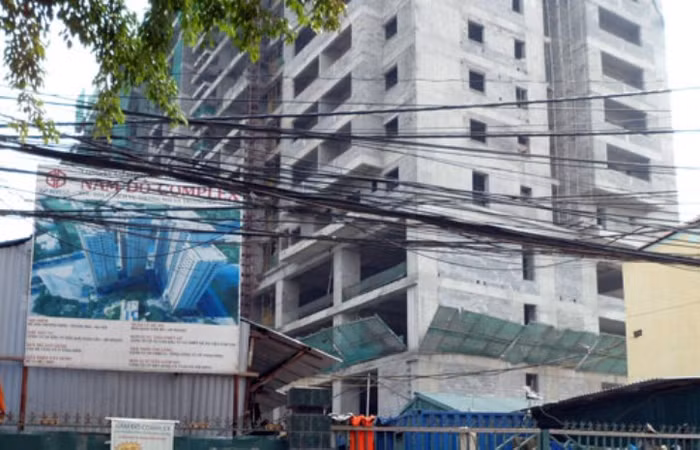 Dự án Nam Đô Complex đang trong giai đoạn hoàn thiện