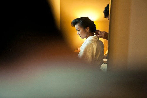 Sau chuyến bay dài 15 tiếng từ Việt Nam, trải qua một lần quá cảnh ở Pháp, Thanh Hằng đã có mặt tại Milan – kinh đô thời trang của nước Ý vào trưa ngày 23/9.