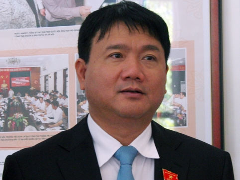 Bộ trưởng Đinh La Thăng.