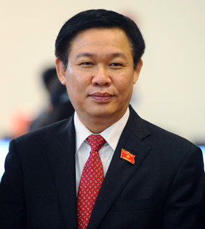 Bộ trưởng Bộ Tài chính Vương Đình Huệ. Bộ trưởng Bộ Tài chính Vương Đình Huệ.