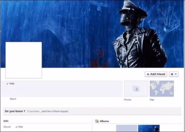 Tài khoản với ảnh đại diện, tên người dùng và mọi thông tin trống trơn. Tài khoản với ảnh đại diện, tên người dùng và mọi thông tin trống trơn.