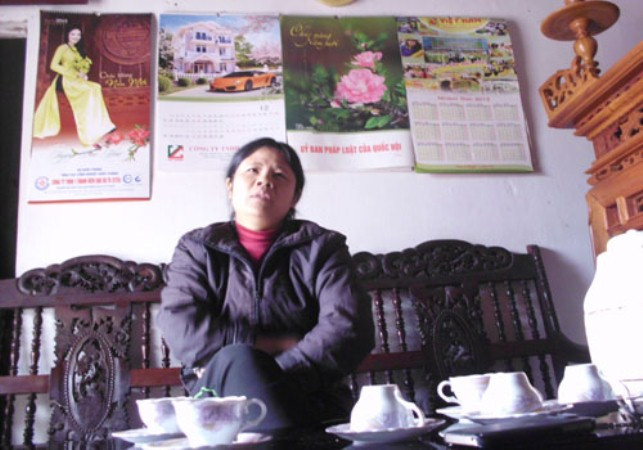 Chị Nguyễn Thị Huệ. Chị Nguyễn Thị Huệ.