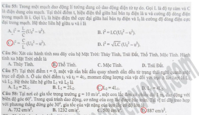 BẤM ĐÂY XEM ĐÁP ÁN MÔN TOÁN KHỐI A 2012 - BẤM ĐÂY XEM ĐÁP ÁN MÔN HÓA KHỐI A 2012 - BẤM ĐÂY XEM ĐÁP ÁN MÔN NGOẠI NGỮ KHỐI A1 BẤM ĐÂY XEM ĐÁP ÁN MÔN TOÁN KHỐI A 2012 - BẤM ĐÂY XEM ĐÁP ÁN MÔN HÓA KHỐI A 2012 - BẤM ĐÂY XEM ĐÁP ÁN MÔN NGOẠI NGỮ KHỐI A1