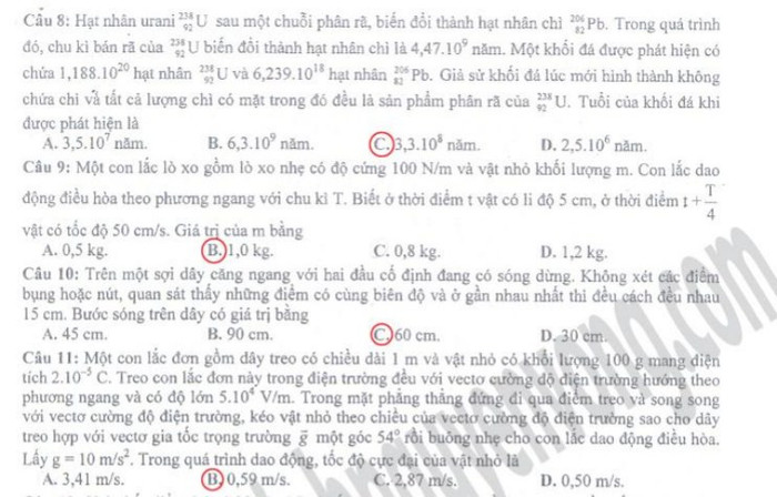 BẤM ĐÂY XEM ĐÁP ÁN MÔN TOÁN KHỐI A 2012 - BẤM ĐÂY XEM ĐÁP ÁN MÔN HÓA KHỐI A 2012 - BẤM ĐÂY XEM ĐÁP ÁN MÔN NGOẠI NGỮ KHỐI A1 BẤM ĐÂY XEM ĐÁP ÁN MÔN TOÁN KHỐI A 2012 - BẤM ĐÂY XEM ĐÁP ÁN MÔN HÓA KHỐI A 2012 - BẤM ĐÂY XEM ĐÁP ÁN MÔN NGOẠI NGỮ KHỐI A1