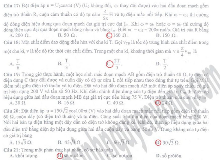 BẤM ĐÂY XEM ĐÁP ÁN MÔN TOÁN KHỐI A 2012 - BẤM ĐÂY XEM ĐÁP ÁN MÔN HÓA KHỐI A 2012 - BẤM ĐÂY XEM ĐÁP ÁN MÔN NGOẠI NGỮ KHỐI A1 BẤM ĐÂY XEM ĐÁP ÁN MÔN TOÁN KHỐI A 2012 - BẤM ĐÂY XEM ĐÁP ÁN MÔN HÓA KHỐI A 2012 - BẤM ĐÂY XEM ĐÁP ÁN MÔN NGOẠI NGỮ KHỐI A1
