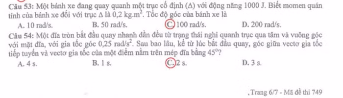 BẤM ĐÂY XEM ĐÁP ÁN MÔN TOÁN KHỐI A 2012 - BẤM ĐÂY XEM ĐÁP ÁN MÔN HÓA KHỐI A 2012 - BẤM ĐÂY XEM ĐÁP ÁN MÔN NGOẠI NGỮ KHỐI A1