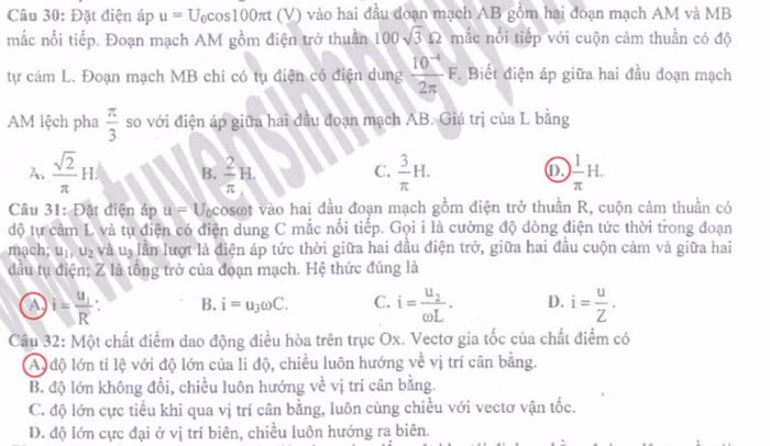 BẤM ĐÂY XEM ĐÁP ÁN MÔN TOÁN KHỐI A 2012 - BẤM ĐÂY XEM ĐÁP ÁN MÔN HÓA KHỐI A 2012 - BẤM ĐÂY XEM ĐÁP ÁN MÔN NGOẠI NGỮ KHỐI A1