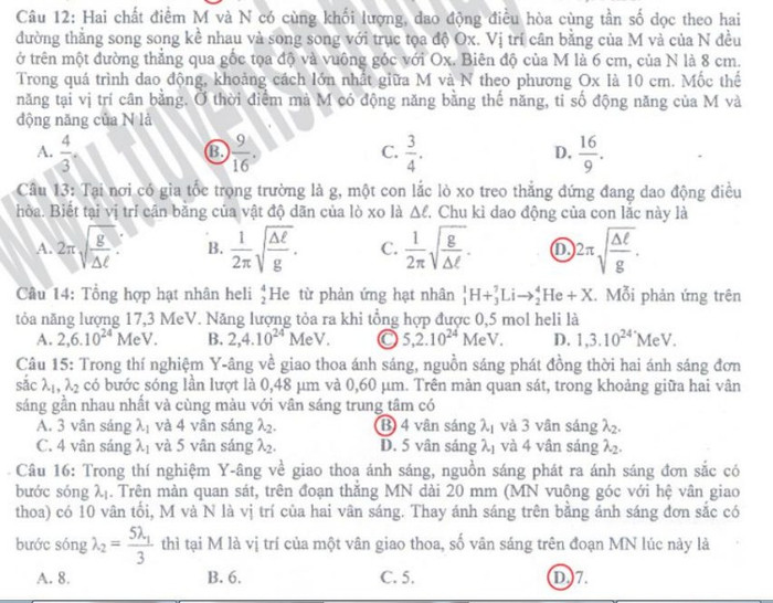 BẤM ĐÂY XEM ĐÁP ÁN MÔN TOÁN KHỐI A 2012 - BẤM ĐÂY XEM ĐÁP ÁN MÔN HÓA KHỐI A 2012 - BẤM ĐÂY XEM ĐÁP ÁN MÔN NGOẠI NGỮ KHỐI A1 BẤM ĐÂY XEM ĐÁP ÁN MÔN TOÁN KHỐI A 2012 - BẤM ĐÂY XEM ĐÁP ÁN MÔN HÓA KHỐI A 2012 - BẤM ĐÂY XEM ĐÁP ÁN MÔN NGOẠI NGỮ KHỐI A1