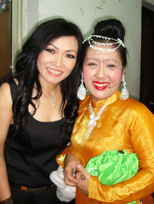 Nghệ sỹ Thanh Thủy và ca sỹ Phương Thanh Nghệ sỹ Thanh Thủy và ca sỹ Phương Thanh