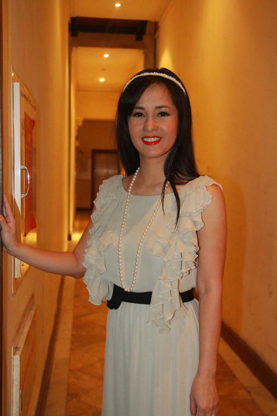 Ngày 27/7 vừa rồi, cô bất ngờ có mặt tại một sự kiện âm nhạc tổ chức tại Nhà hát Lớn - Hà Nội nhân dịp ngày Thương binh liệt sĩ.