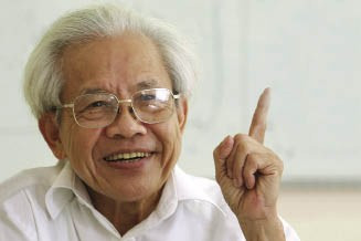 Giáo sư Hồ Ngọc Đại. Ảnh: NGUYỄN ĐÌNH TOÁN