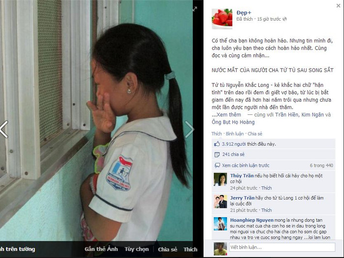 Cuộc hội ngộ đẫm nước mắt của 2 cha con. Cuộc hội ngộ đẫm nước mắt của 2 cha con.