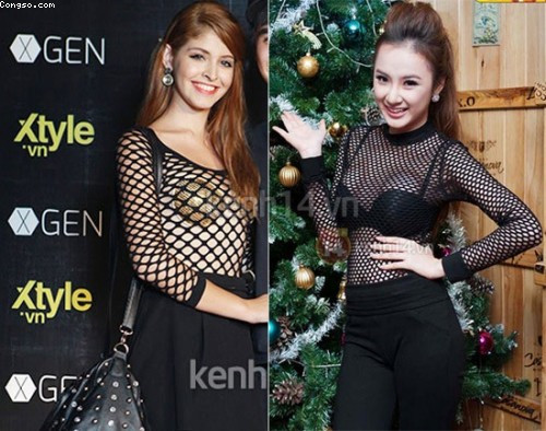 Nhiều người đã so sánh hình ảnh "trưởng thành hóa" của Andrea Aybar với sự "lớn trước tuổi" của "bà mẹ nhí" Phương Trinh một cách đầy tiếc nuối. Nhiều người đã so sánh hình ảnh "trưởng thành hóa" của Andrea Aybar với sự "lớn trước tuổi" của "bà mẹ nhí" Phương Trinh một cách đầy tiếc nuối.