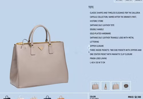 Chiếc túi này có giá khoảng 2.100 USD - khoảng 44 triệu đồng.