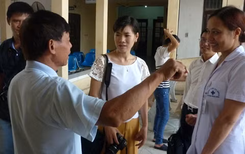 Người dân chia sẻ, ủng hộ hành động của chị Nguyệt (Ảnh: C.Q)