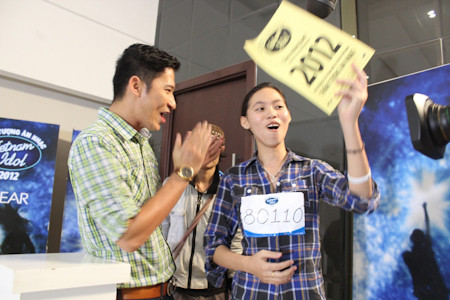 Nhận xét về phần trình diễn của Diệu Thanh, nhạc sỹ Quốc Trung cho rằng:” Giọng hát tốt nhưng hơi căng thẳng nên bị khan tiếng. Giọng hát và cảm xúc tốt... Cá tính mạnh mẽ, thậm chí hơi bất cần”. Nhưng khi hát cũng như khi nói chuyện Diệu Thanh không có thói quen nhìn thẳng vào người đối diện. Điều này sẽ gây cản trở cho cô trong cuộc sống và sự nghiệp. Tuy nhiên, nhìn thấy nội lực từ giọng hát của Diệu Thanh nên cả 3 giám khảo đã đồng ý để cô đi tiếp vào vòng trong.