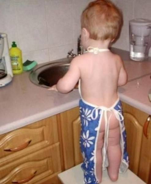 Công việc nội trợ thật vất vả! Công việc nội trợ thật vất vả!