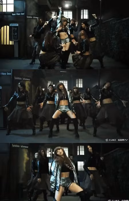 Hyun Ah "nổi tiếng" với nhũng vũ đạo quá nóng bỏng