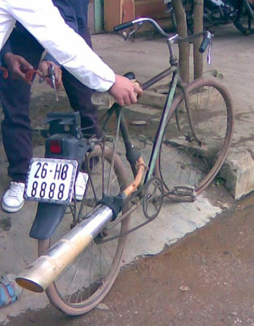 Xe đạp cũng "chơi hàng khủn"g nhé!