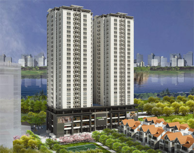 Dự án Green Park Tower được xây trên lô đất CT1, CT2 Dự án Green Park Tower được xây trên lô đất CT1, CT2