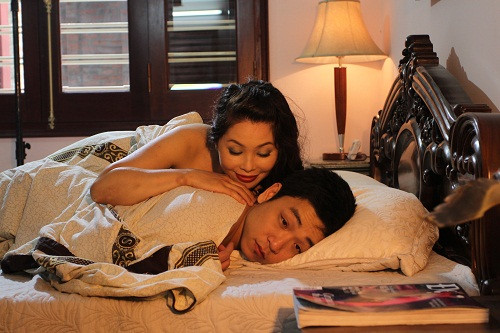 Một cảnh quay trong phim.