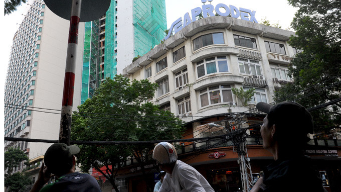 Trụ sở của Tổng công ty Thủy sản Việt Nam - nơi ông Nguyễn Hữu Lộc làm chủ tịch hội đồng thành viên - Ảnh: Tự Trung Trụ sở của Tổng công ty Thủy sản Việt Nam - nơi ông Nguyễn Hữu Lộc làm chủ tịch hội đồng thành viên - Ảnh: Tự Trung