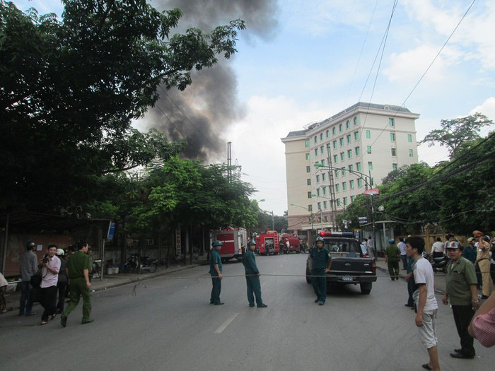 Phong tỏa hiện trường