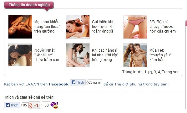 Những nội dung sex, shock, rẻ tiền... được 24h khai thác triệt để, kể cả trong mục "Thông tin doanh nghiệp" Những nội dung sex, shock, rẻ tiền... được 24h khai thác triệt để, kể cả trong mục "Thông tin doanh nghiệp"