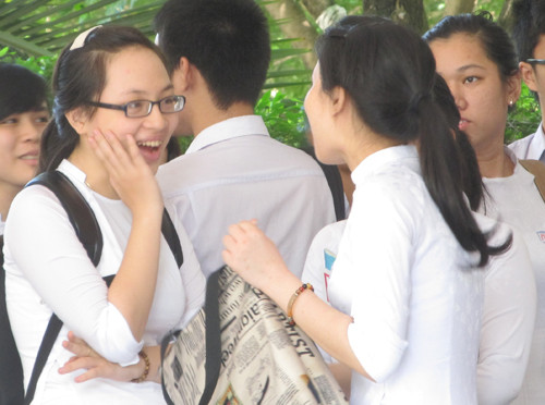 Thí sinh dự thi tốt nghiệp THPT của Đà Nẵng