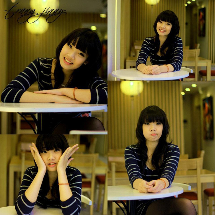 Dương Thu Trang là học sinh Trường THPT Kim Liên (Hà Nội) Dương Thu Trang là học sinh Trường THPT Kim Liên (Hà Nội)