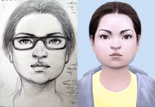 Chân dung nghi phạm bắt cóc bé trai sơ sinh trong Bệnh viện quận 7. Ảnh: Công an cung cấp