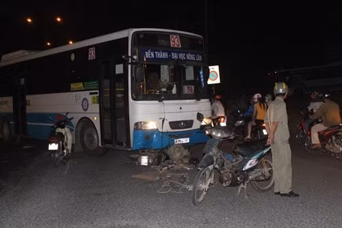 Một vụ tai nạn giao thông (Ảnh: X.Hòa)