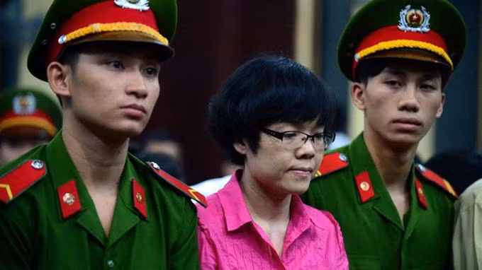 Huỳnh Thị Huyền Như tại phiên tòa