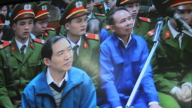 Phiên tòa xét xử Dương Chí Dũng và đồng phạm