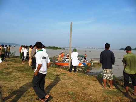 Hiện trường nơi phát hiện thi thể.